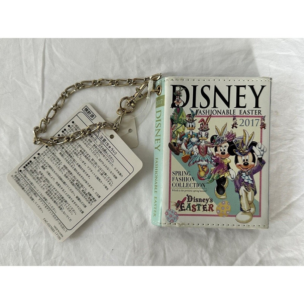 Tokyo Disney SEA 2017 Easter Limited Pass Case Holder Card Mickey Minnie Mouse